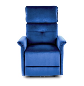 Fotoliu recliner Semir velvet bleumarin H108 cm - Img 5