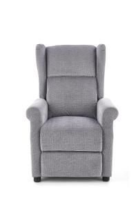 Fotoliu recliner tapitat Agustin gri - H 107-83 cm - Img 16