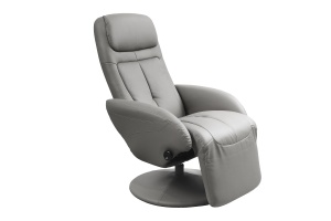 Fotoliu recliner tapitat Optima gri - H 84-101 cm - Img 3