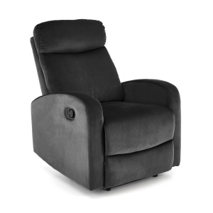 Fotoliu recliner Wonder negru H98 cm - Img 5