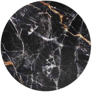 Masa de cafea Harissa G – marmura neagra/gold - Img 6