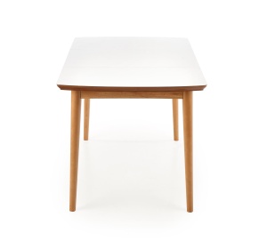 Masa extensibila Barret mdf alb mat - L90/190 x l80 x h75 cm - Img 15