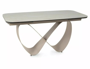 Masa extensibilă Infinity Ceramic bej mat/cașmir L160-240xl95 cm - Img 4