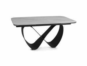 Masa extensibila Infinity Ceramic Nature Cloud alb/negru L160-240xl95 cm - Img 4