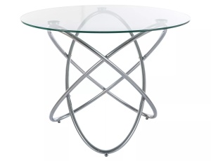 Masa Orbit transparent/crom ø100 cm - Img 1