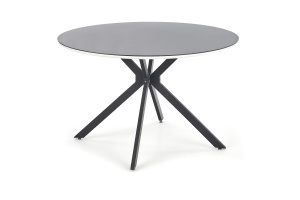 Masa rotunda MDF + sticla + metal Avelar - d 120 x h 76 cm - Img 7