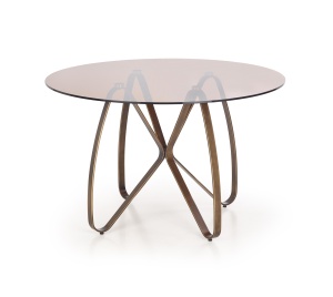Masa sticla + metal Lungo - d 120 x h 76 cm - Img 10