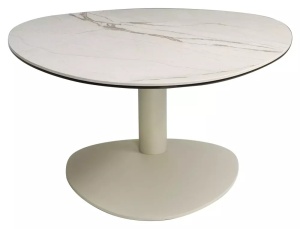 Măsuță de cafea Ciao A bej mat / cașmir ø74/h38 cm - Img 3