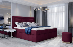 Pat boxspring Vivre 180x200 cm Matvelvet 68 - Img 2
