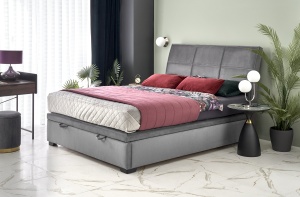 Pat tapitat Continental 2 velvet gri – 160 x 200 cm - Img 2
