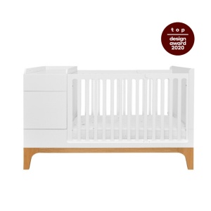 Patut pentru copii multifunctional UP! alb 70×120 cm - Img 5