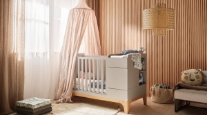 Patut pentru copii multifunctional UP! gri 70×120 cm - Img 1