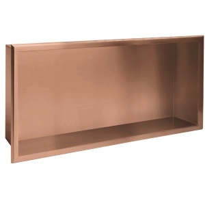 RAFT BAIE INCASTRAT PERETE 30x60 brush copper