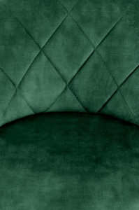 Scaun de bar H-101 velvet verde - Img 7