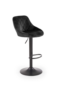 Scaun de bar H101 velvet negru - Img 10