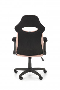 Scaun de birou Bloom roz/negru H120 cm - Img 3