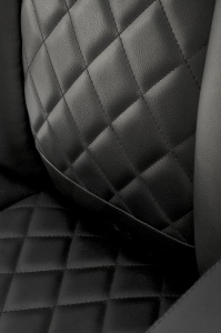 Scaun de birou Helder piele ecologica negru H120 cm - Img 12