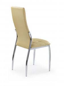 Scaun K209 piele ecologica bej - Img 2