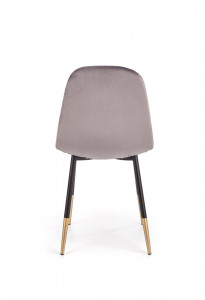 Scaun K379 velvet gri - Img 7