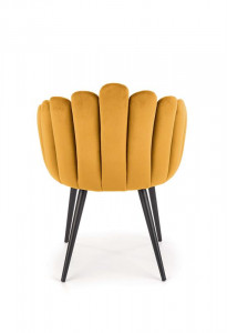 Scaun K410 velvet mustariu – H85 - Img 10