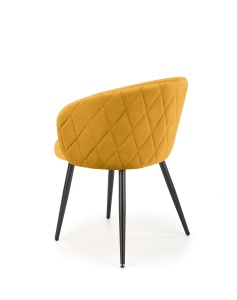 Scaun K430 velvet mustariu - Img 8