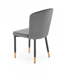 Scaun K446 Velvet Gri – l51 x A55 x h86 cm - Img 4