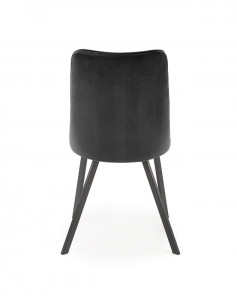Scaun K450 velvet negru - Img 8