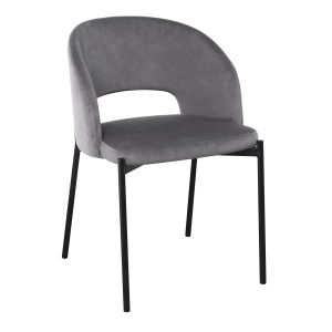 Scaun K455 Velvet Gri – H77 - Img 6
