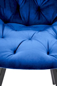 Scaun K519 velvet bleumarin - Img 2