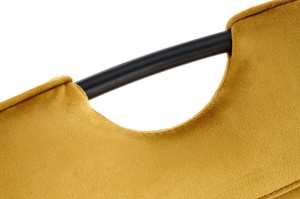 Scaun K521 velvet mustariu - Img 8