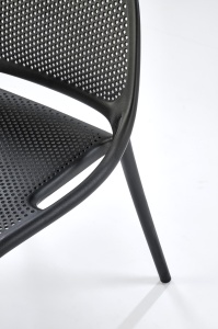 Scaun plastic K532 negru - Img 10