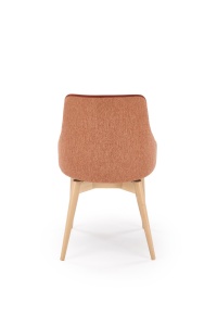 Scaun rotativ Malaga cinnamon H79 cm - Img 3