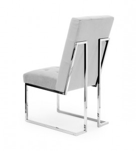 Scaun tapitat Pierre gri/silver - H97 cm - Img 2