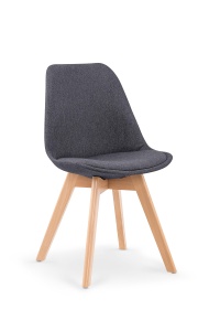 Scaun textil K303 gri inchis - H 83 cm - Img 2