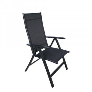 Set 4 scaune Mars negru H113 cm