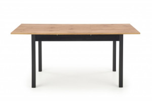 Set masa extensibila Greg L124-168 cm + 4 scaune K401 ratan natural/negru - Img 4
