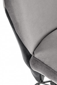 Set masa extensibila Patrizio L160-200 cm + 4 scaune K485 gri - Img 18