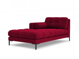 Sezlong tapitat Bali velvet/picioare negre – L185 x l102 x h75 - Img 9