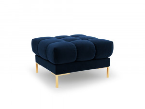 Taburet tapitat Bali velvet/picioare gold – L60 x l60 x h41 - Img 10
