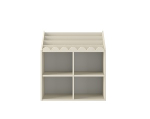 Biblioteca pentru copii Book Nook latte H76 cm - Img 7