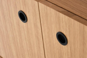 Biblioteca Smart REG1 stejar - L97 x A37 x h196 cm - Img 6