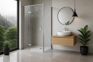 Cabina de dus Rea Atlas 90x100 Chrome - Img 2