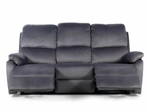 Canapea extensibila Spencer 3 velvet gri Blu14 - Img 2