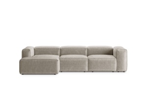 Coltar 3 locuri Bergamo velur reiat L304 cm - Img 2