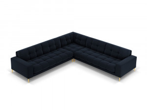 Coltar 6 locuri Bali velvet/picioare gold – L256 x l256 x h75 - Img 16