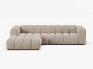 Coltar Lupine 4 locuri chenille Eden L290 cm - Img 11