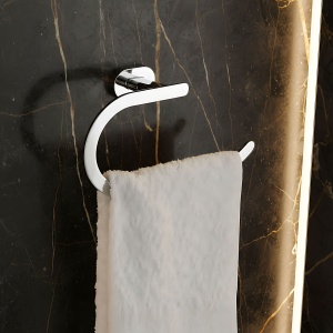 Cuier de baie Ring 110 Til Chrome - Img 5