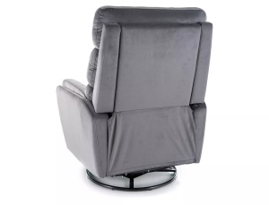 Fotoliu recliner Argos velvet gri Blu14 - Img 4