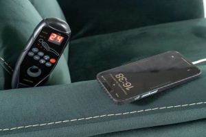 Fotoliu recliner cu functie de masaj Neptun M velvet verde Blu78 - Img 3