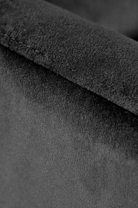 Fotoliu recliner Felipe 2 velvet negru H103 cm - Img 8